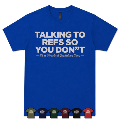 Talking refs you don - talking, so