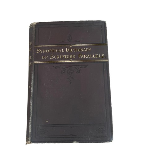 Synoptical dictionary - synoptical,
