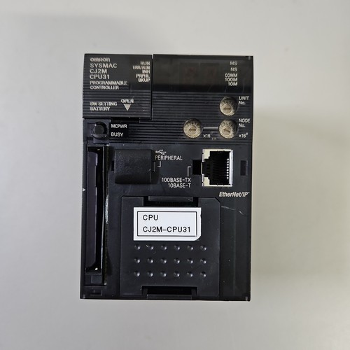 Omron sysmac cj2m - sysmac, cpu31